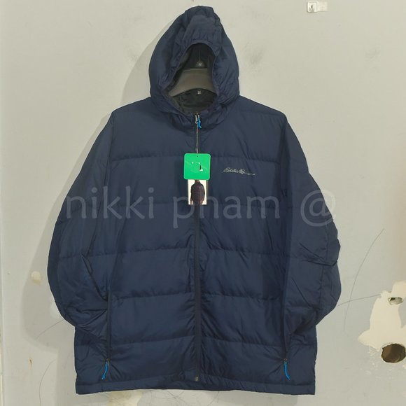Eddieu Bauer Other - Eddie Bauer Men’s Hooded Down Jacket IN BLue